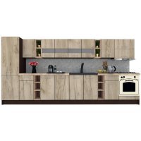 Bucatarie MARINA NEW 390 B Wenge / Decor K002